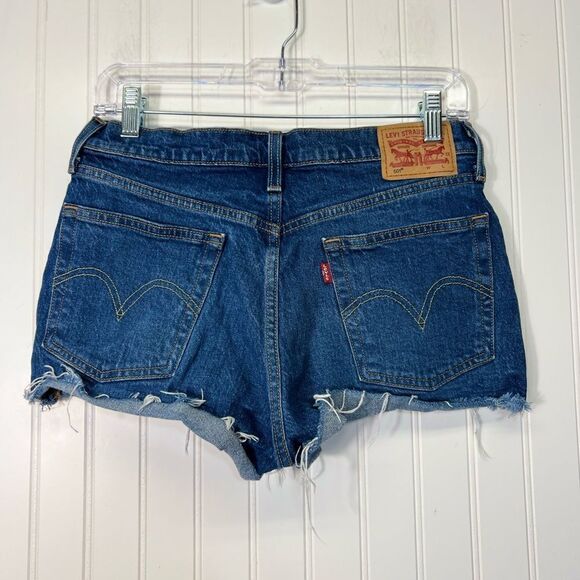 Levi's 501 button fly button fly medium Wash High Rise Distressed Size 27 S58022 - Picture 1 of 15